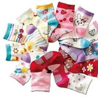 kit 12 pares de meias para crianças