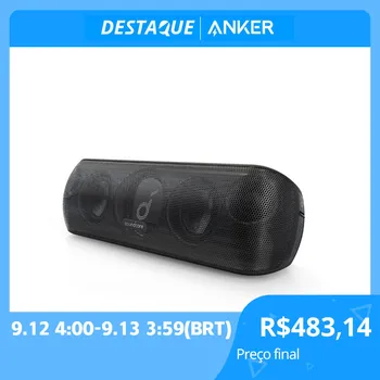 Anker Soundcore Motion + Bluetooth Speaker com Hi-Res 30W Audio Bluetooth Speakers Caixa de som portátil caixa de som bluetooth caixinha de som