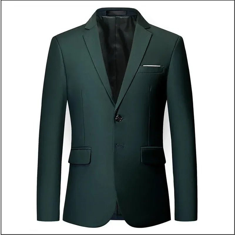 Jaqueta casual slim fit masculina, casacos de terno formal, elegante, colorida, verde, roxo, preto, amarelo, casamento, baile de formatura