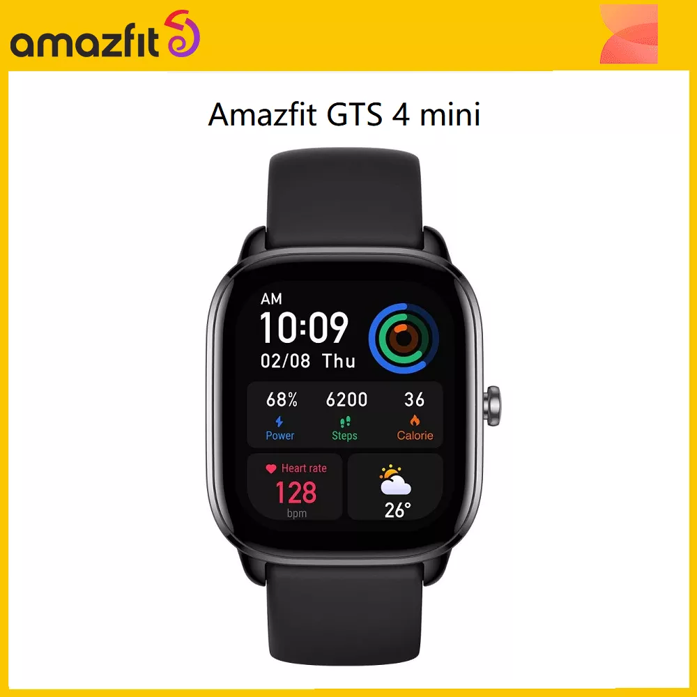 versão global amazfit gts 4 mini smartwatch com alexa embutido 24h freqüência cardíaca 120 modos de esportes relógio inteligente relogio