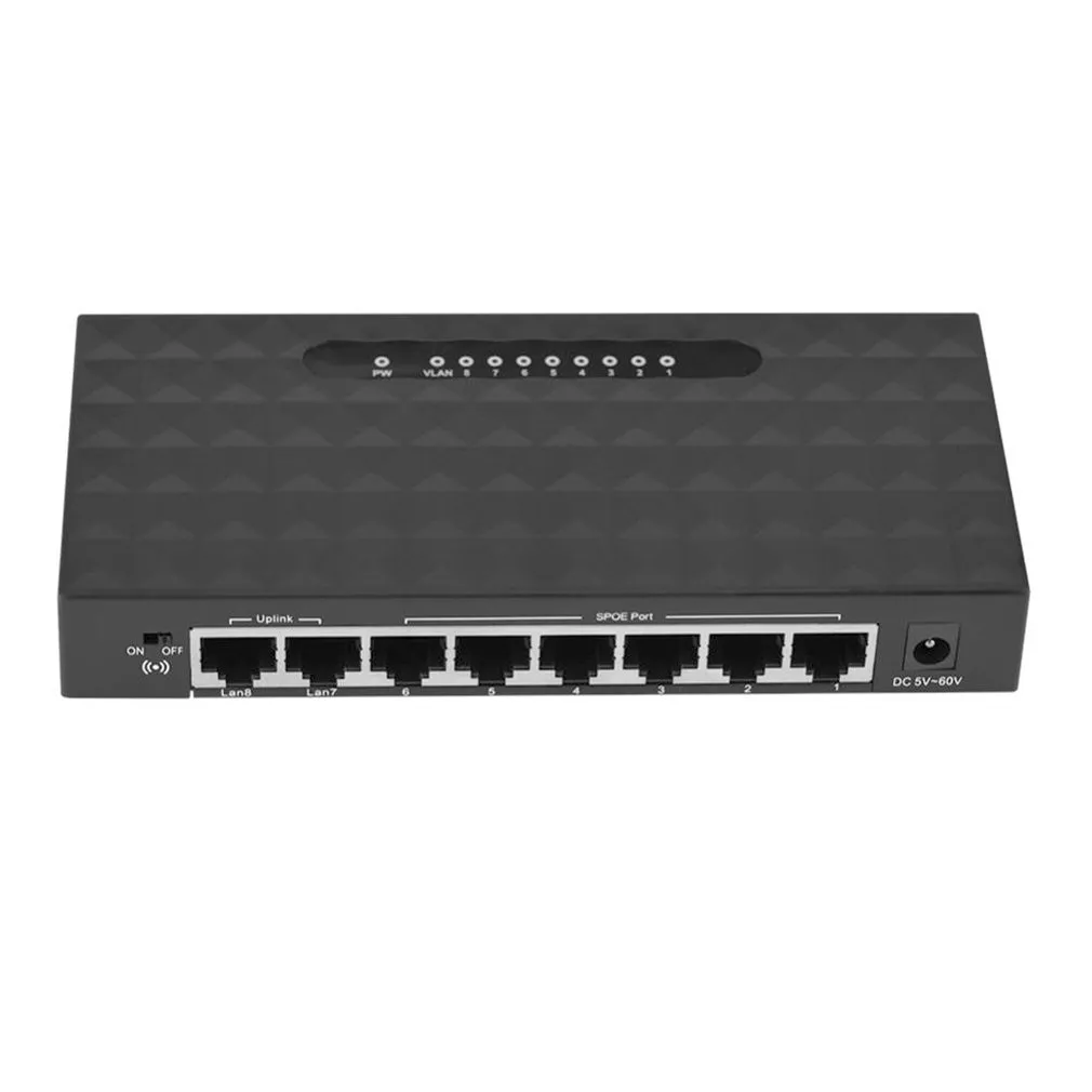 5/8 portas gigabit switch ethernet smart switcher alto desempenho 10/100mbps ethernet rede switch rj45 hub internet splitter