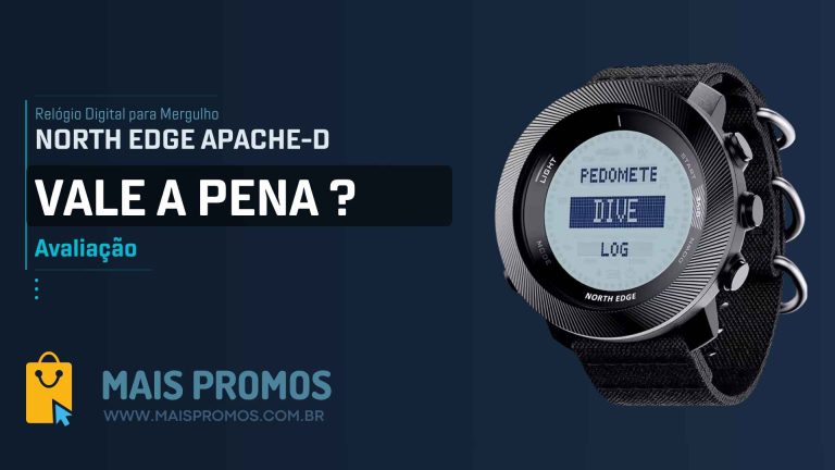 Relógio Digital para Mergulho: North Edge APACHE-D Vale a Pena?