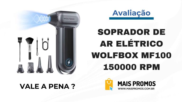 Soprador de Ar Elétrico WOLFBOX MF100: Vale Mesmo a Pena?
